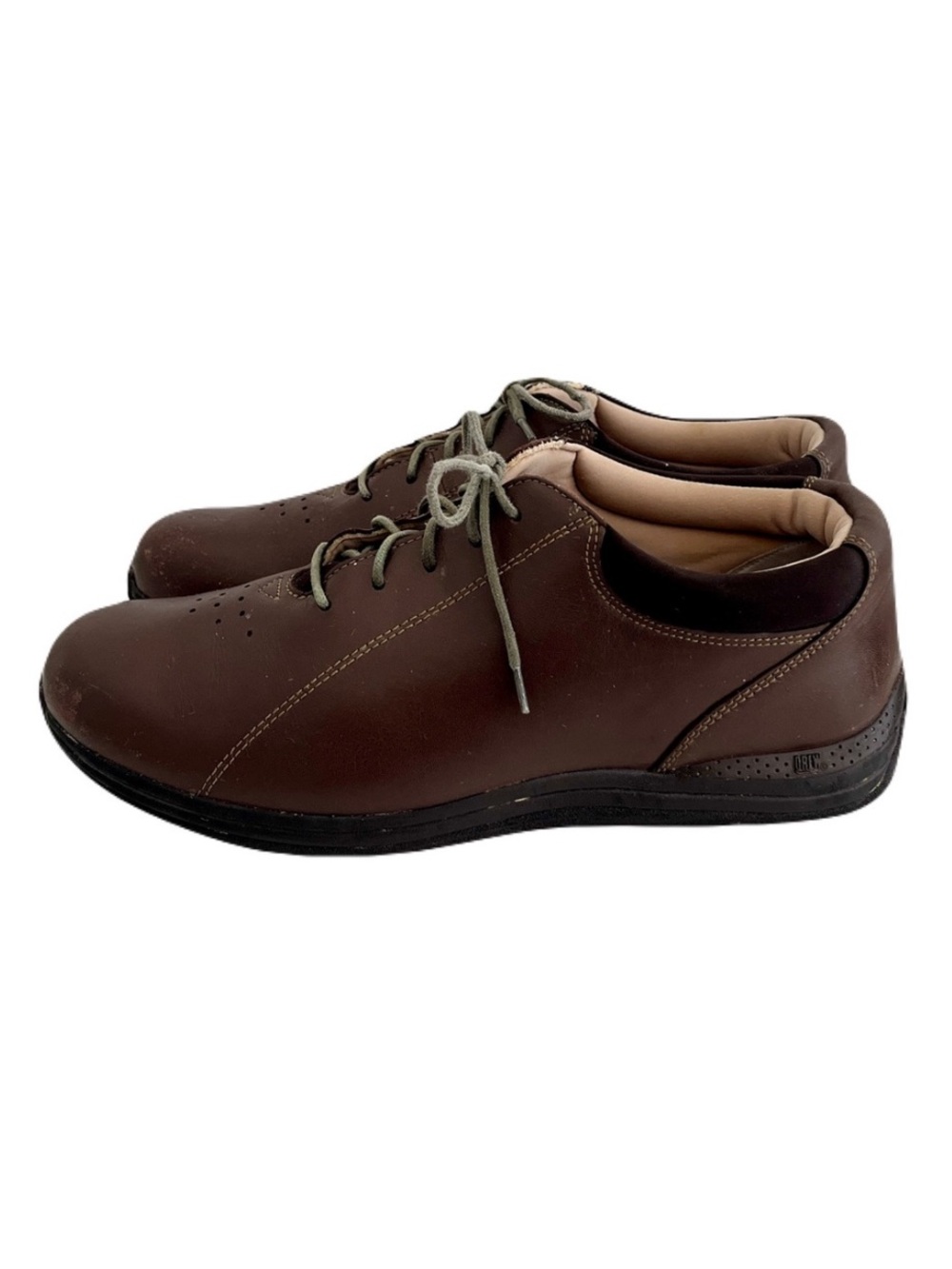 Drew Brown Leather ‘Tulip’ Orthopedic Lace Up Shoes, Size 10.5 W